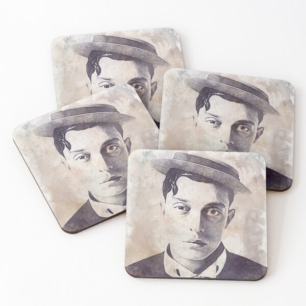 Artikelvorschau, Buster Keaton Art - Aquarellweinlese - D5 entworfen und verkauft von DecoVintage.