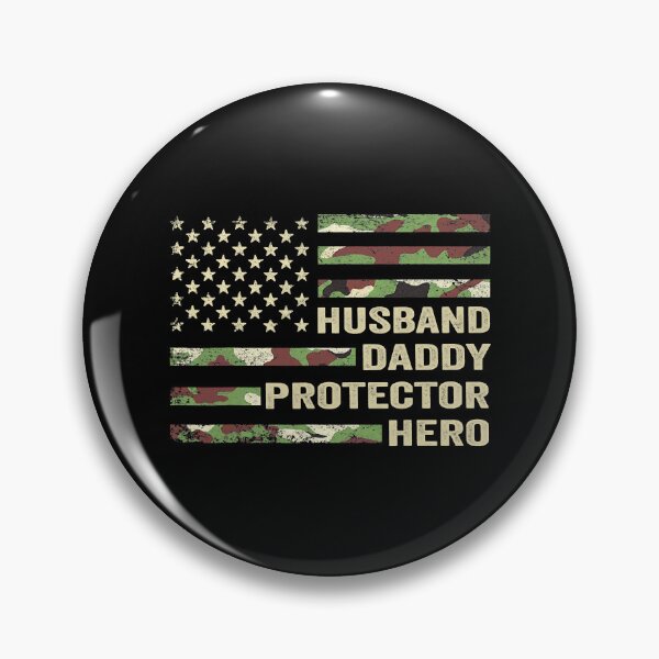 Item preview, Husband Dad Protector Hero Fathers Day Flag designed and sold by Abaddon-art.