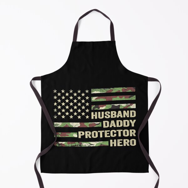 Item preview, Husband Dad Protector Hero Fathers Day Flag designed and sold by Abaddon-art.