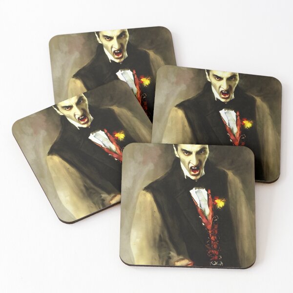 Item preview, Portrait of Dracula designed and sold by dabblerscorner.