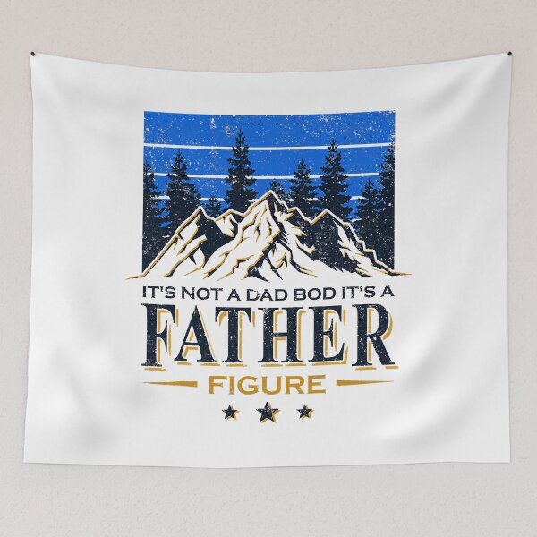Item preview, It's Not A Dad Bod It's A Father Figure Funny Fathers Day designed and sold by Abaddon-art.