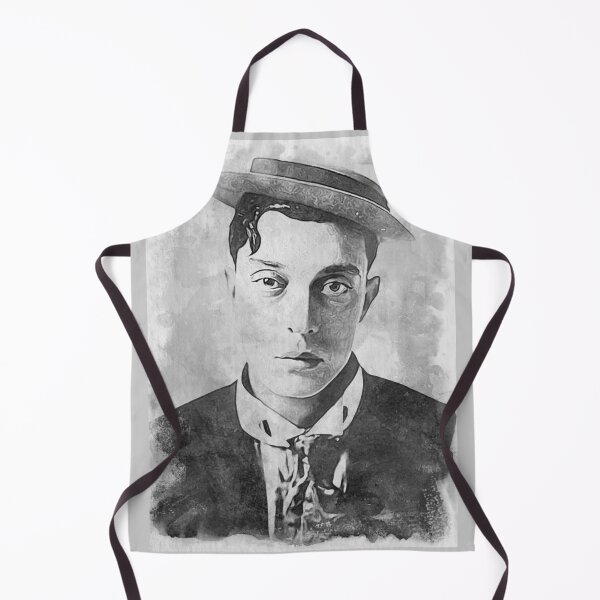 Item preview, Buster Keaton Art - watercolor bw - D6 designed and sold by DecoVintage.