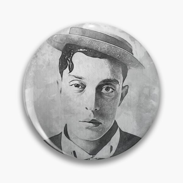 Item preview, Buster Keaton Art - watercolor bw - D6 designed and sold by DecoVintage.