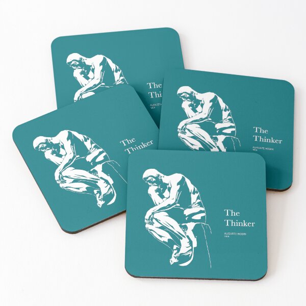 Item preview, 'The Thinker' by Rodin Fine Art Illustration designed and sold by rpalesca.