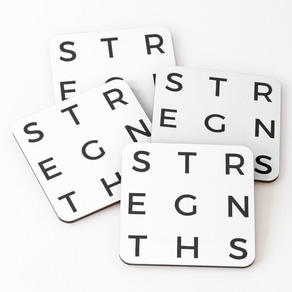 Item preview, Strengths Team 3x3 grid Catch phrase designed and sold by moderncrazeshop.