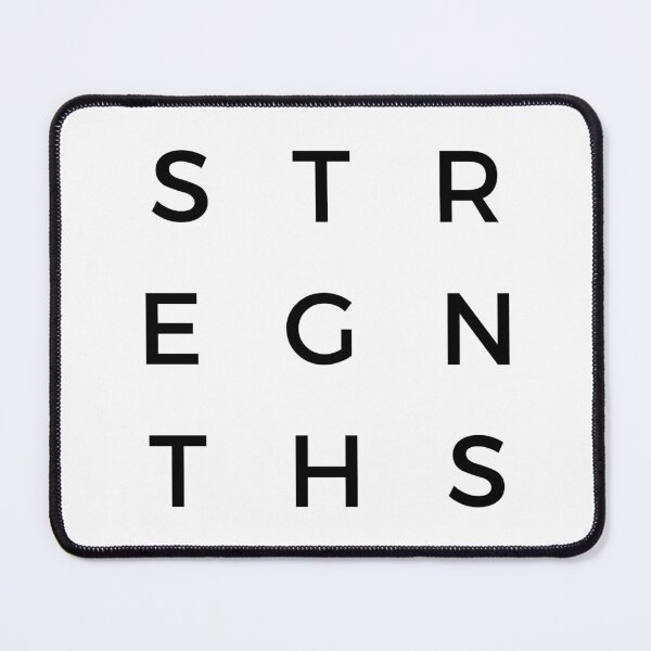Item preview, Strengths Team 3x3 grid Catch phrase designed and sold by moderncrazeshop.