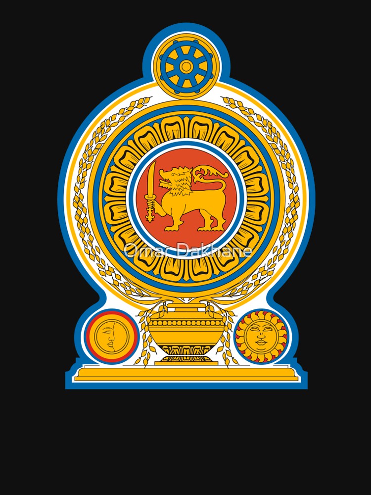 emblem-of-sri-lanka-t-shirt-by-omardakhane-redbubble