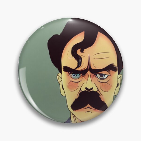 Artikelvorschau, Friedrch Nietzsche entworfen und verkauft von ComicsFactory.