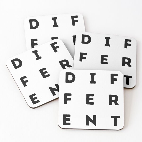 Item preview, Different is Special 3x3 grid Catch phrase designed and sold by moderncrazeshop.