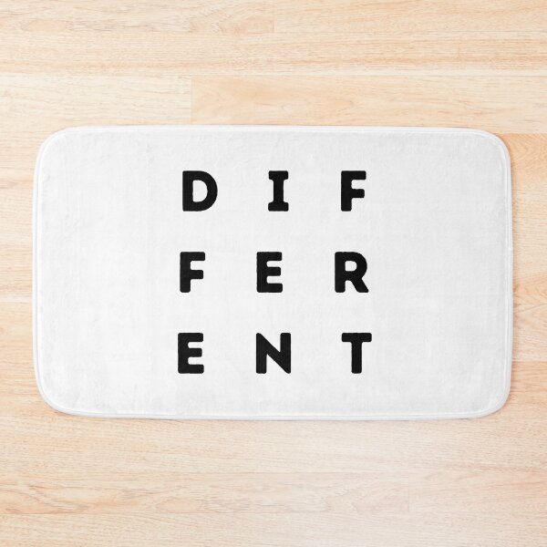 Item preview, Different is Special 3x3 grid Catch phrase designed and sold by moderncrazeshop.