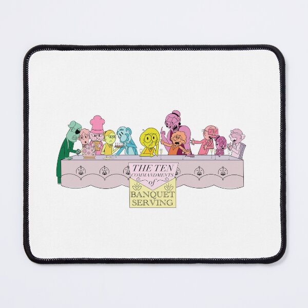 Item preview, The Last Supper (With Logo) - The Ten Commandments of Banquet Serving designed and sold by Gruppetstudios.