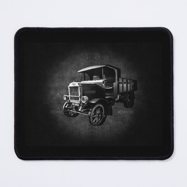 Item preview, Vintage Car on a Rusted Metal background The London Bus Museum No.2 designed and sold by CrystalsArtPaws.