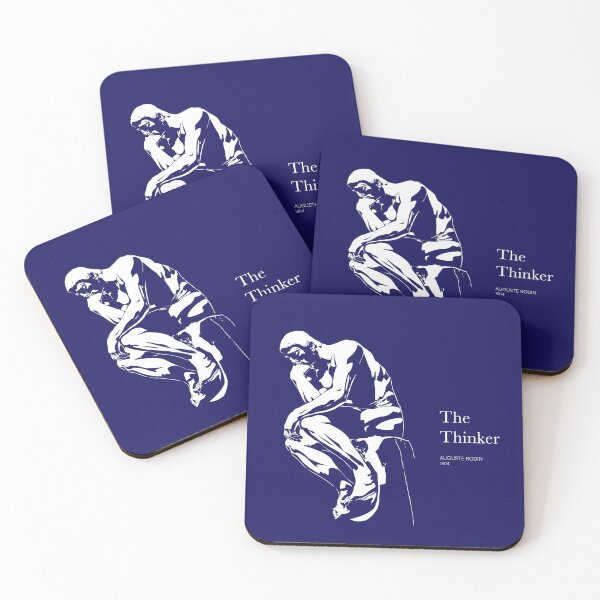 Item preview, 'The Thinker' by Rodin Fine Art Illustration designed and sold by rpalesca.