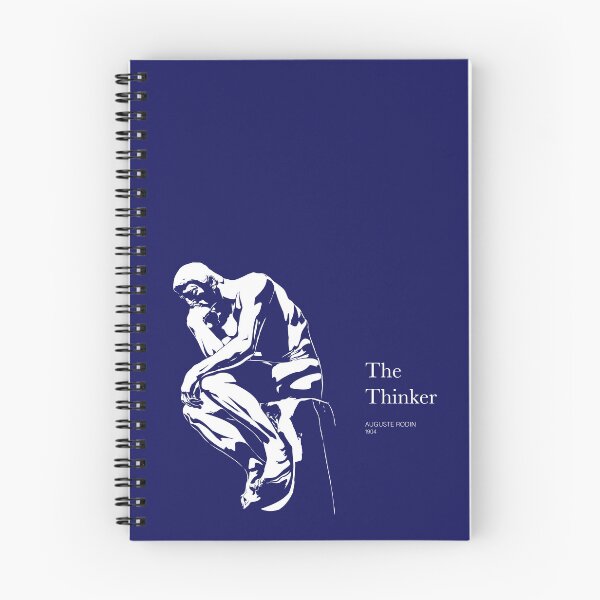 Item preview, 'The Thinker' by Rodin Fine Art Illustration designed and sold by rpalesca.