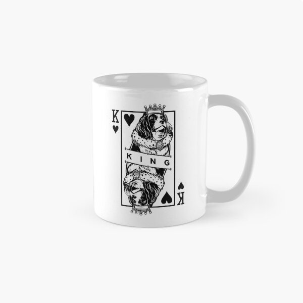 Item preview, Cavalier King Charles Spaniel King Of Hearts Dog Pop Art designed and sold by GrandeDuc.
