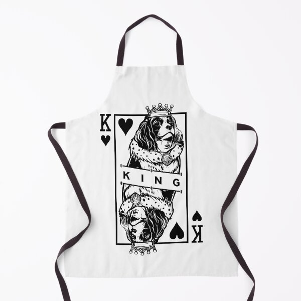 Item preview, Cavalier King Charles Spaniel King Of Hearts Dog Pop Art designed and sold by GrandeDuc.