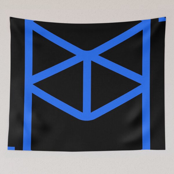 Item preview, Fantom FTM Crypto Altcoin - Clean Blue Outline Logo designed and sold by CryptoMoods.