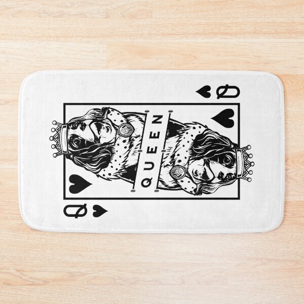 Item preview, Cavalier King Charles Spaniel Queen Of Hearts Dog Pop Art designed and sold by GrandeDuc.