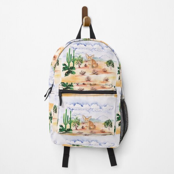 Item preview, Watercolor Cute Fennec In The Desert Pattern designed and sold by virillanissa.