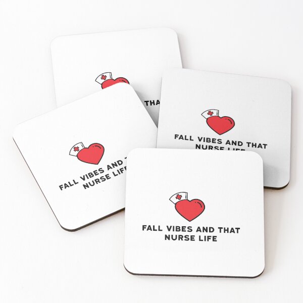 Item preview, Fall Vibes And That Nurse Life sticker  designed and sold by dialaoffering.