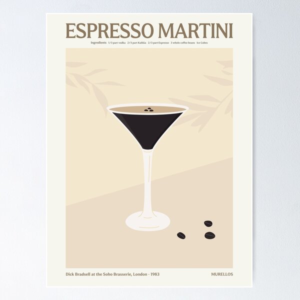Artikel-Vorschau von Espresso Martini, designt und verkauft von MurellosArt.