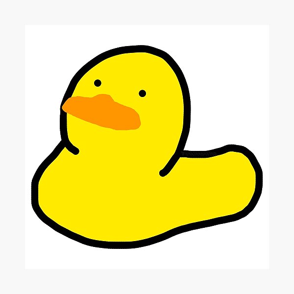 Item preview, Duck designed and sold by Punkinnonstop.