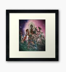 Angry Raven Revisited Framed Print