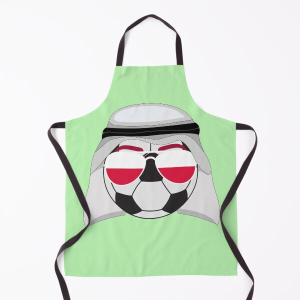 Item preview, Poland Flag inside Sunglasses on a Soccer ball Wearing a Shemagh designed and sold by Dexter Freeman.