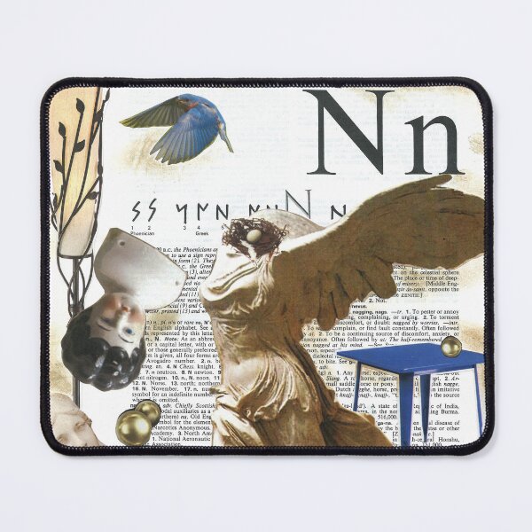 Item preview, Nike Winged Victory Dictionary Collage Parody for Art Book Lover designed and sold by KathyGrippi.