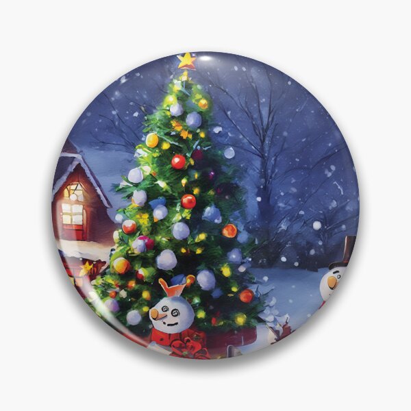 Item preview, Snowpeople celebrating Christmas designed and sold by Imagequest.