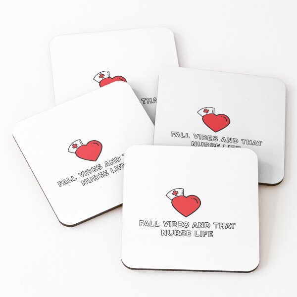 Item preview, fall vibes and that nurse life sticker designed and sold by dialaoffering.