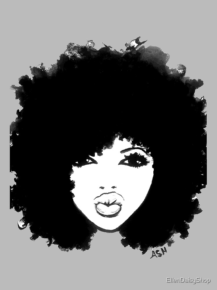 Natural Hair Curly Hair Autumn Black Kinky Afro by EllenDaisyShop