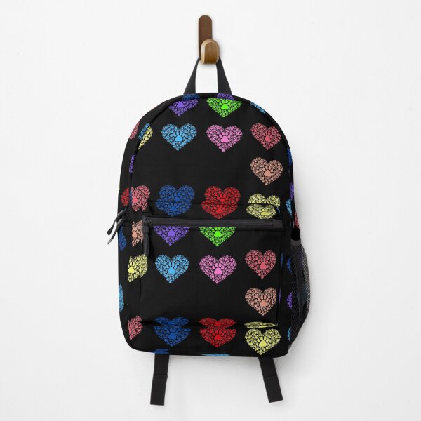 Item preview, Colorful feline hearts designed and sold by The-Blue-Feline.