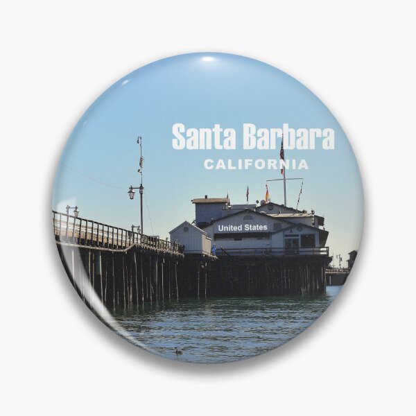 Item preview, Santa Barbara, California - Iconic Pier designed and sold by leemcnut.
