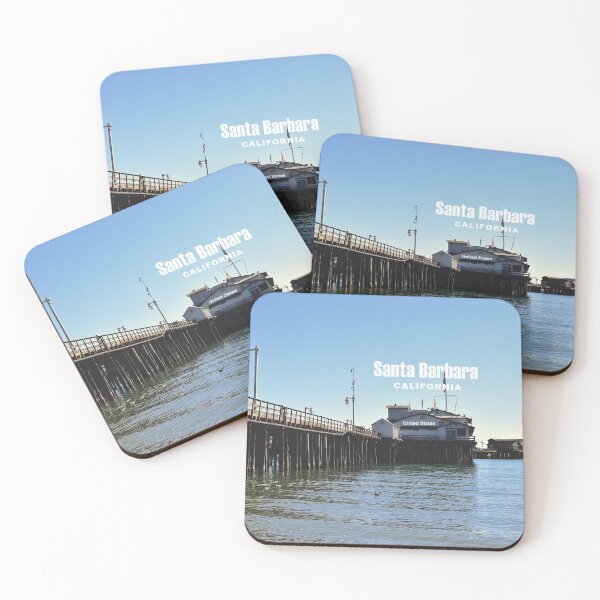 Item preview, Santa Barbara, California - Iconic Pier designed and sold by leemcnut.