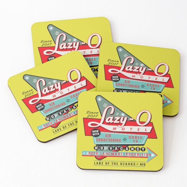 Item preview, Lazy O Motel Sign designed and sold by Alema Art.