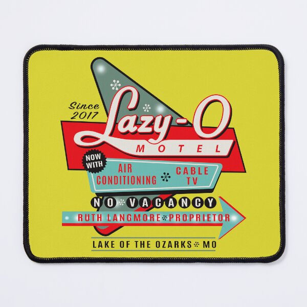 Item preview, Lazy O Motel Sign designed and sold by Alema Art.