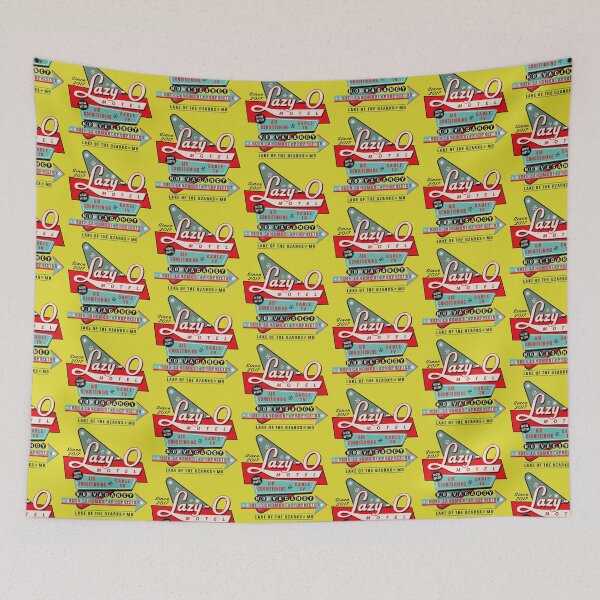 Item preview, Lazy O Motel Sign designed and sold by Alema Art.