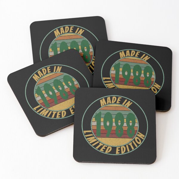 Item preview, Made In 1988 Limited Edition Retro Vintage designed and sold by Qudkin.