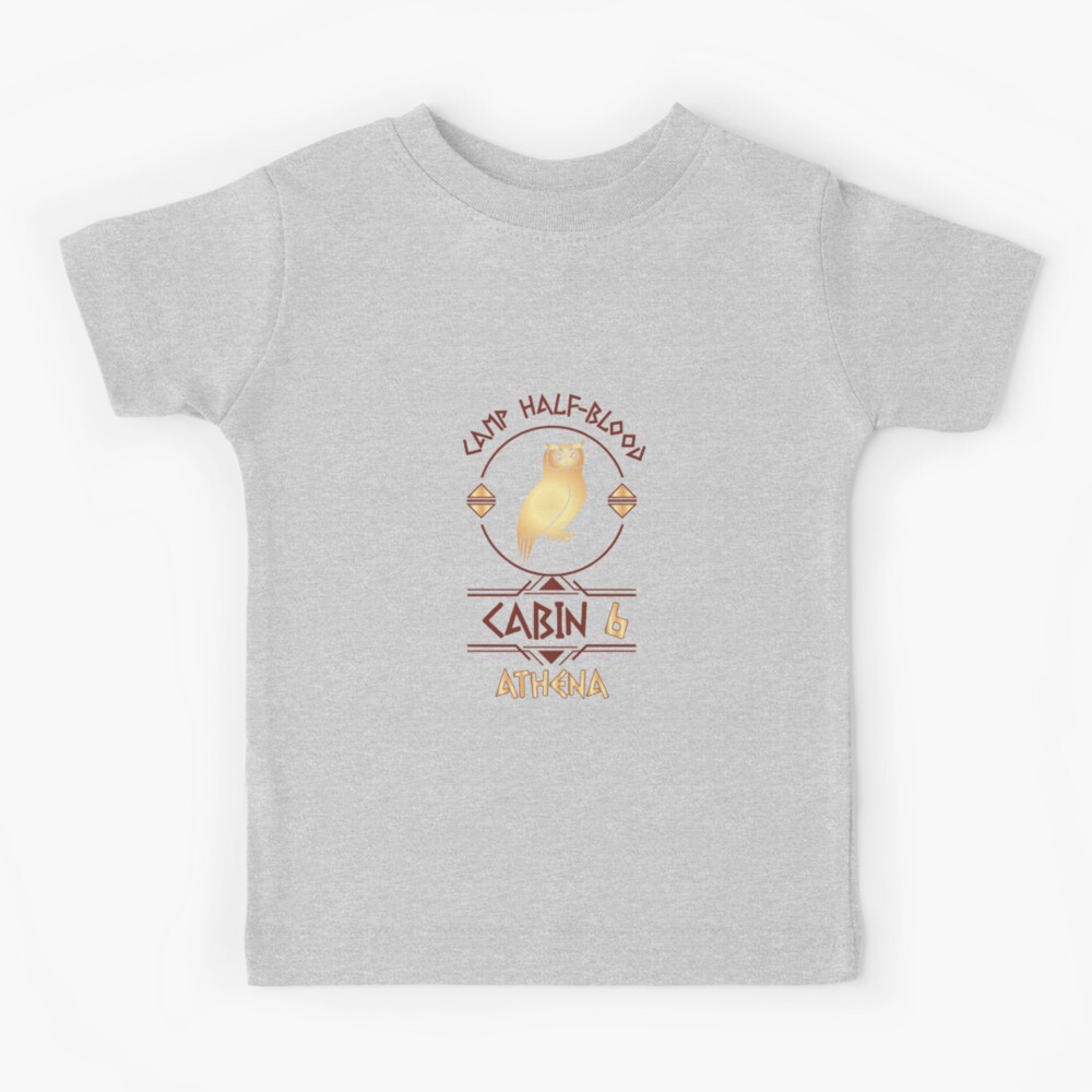  TOOLOUD Camp Half Blood Cabin 6 Athena - Camiseta infantil :  Ropa, Zapatos y Joyería