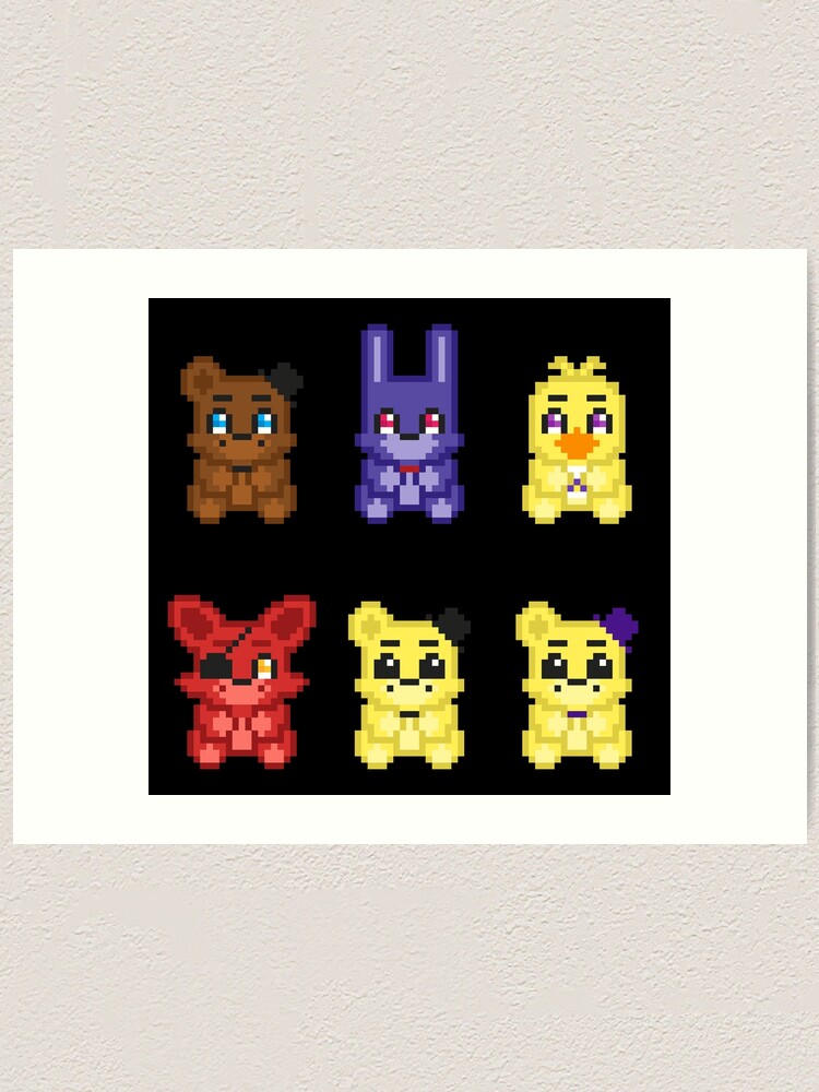 FNAF WORLD  Art Board Print for Sale by FNAFandStuff