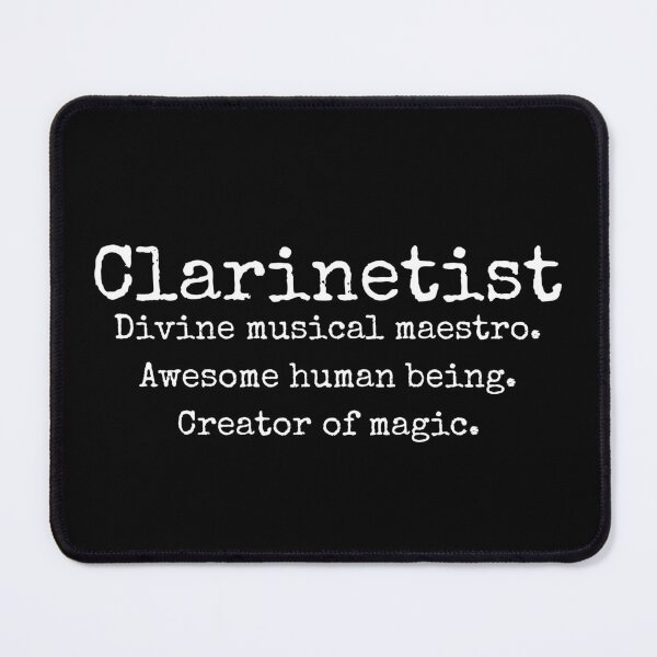 Item preview, Clarinetist Meaning For Clarinet Player And Orchestra Musicians As A Classical Clarinetists designed and sold by Funwithmusic.