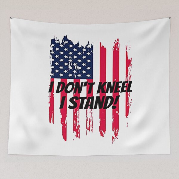 Item preview, I stand i don't kneel very funny T-shirt  designed and sold by cordmarcos.