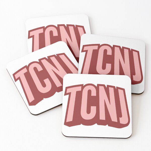Item preview, TCNJ Burgundy Pink Retro 70's Arch designed and sold by sarascoprox.