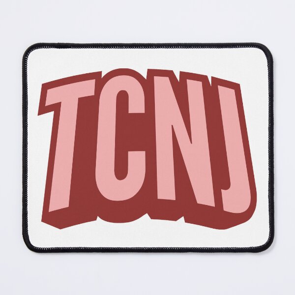 Item preview, TCNJ Burgundy Pink Retro 70's Arch designed and sold by sarascoprox.