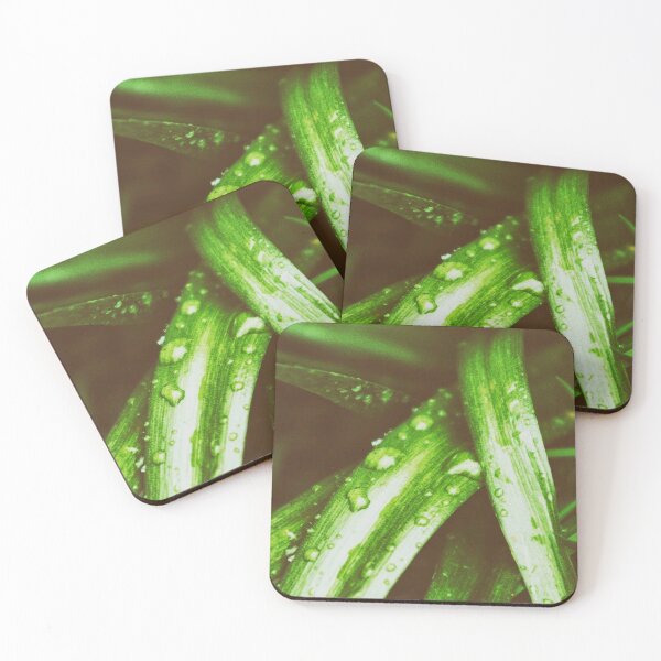 Item preview, raindrops on green grass  designed and sold by Francespoppy.