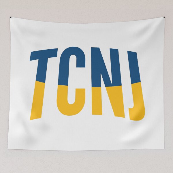 Item preview,  TCNJ Blue Gold Wavy Arch designed and sold by sarascoprox.