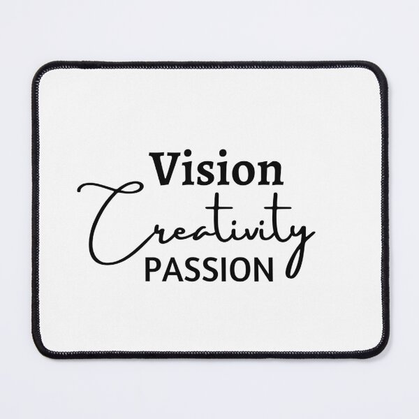Item preview,  Vision Creativity Passion designed and sold by NomadMessenger.