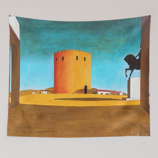 Item preview, High Res - Art by Giorgio De Chirico 1888 -1978, Abstract Surrealism  designed and sold by space company ®.