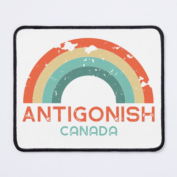 Item preview, Antigonish Canada Nova Scotia Retro Style designed and sold by CraftwithNadia.